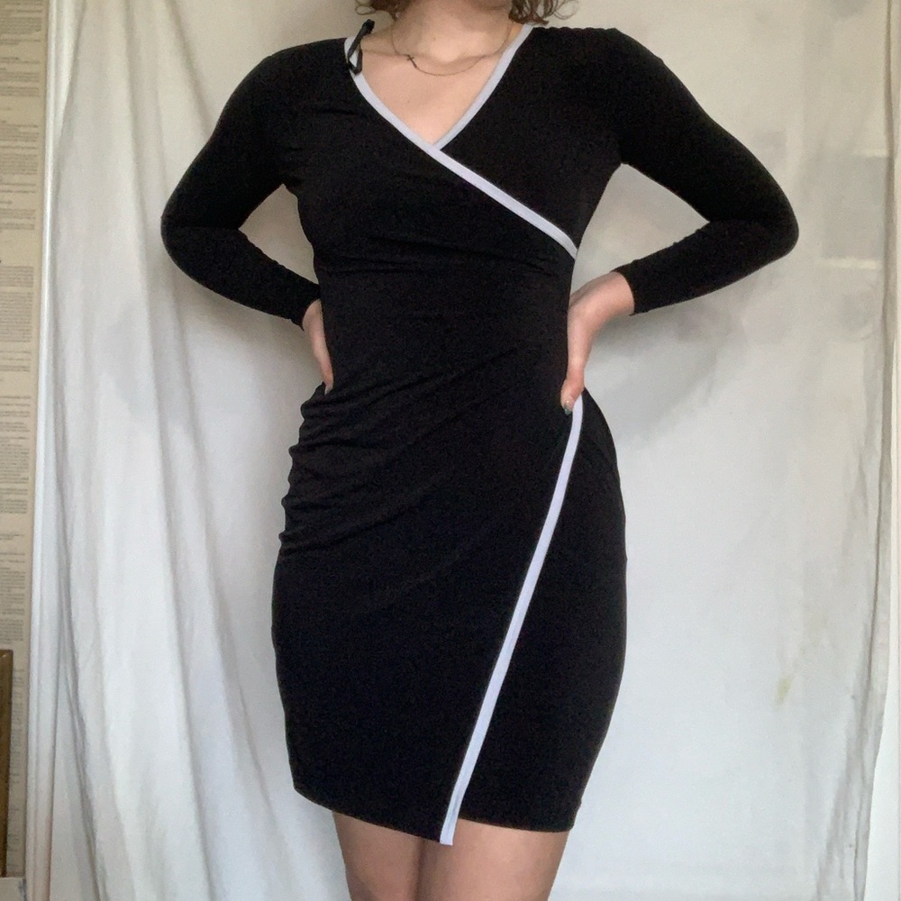 Black Calvin Klein dress